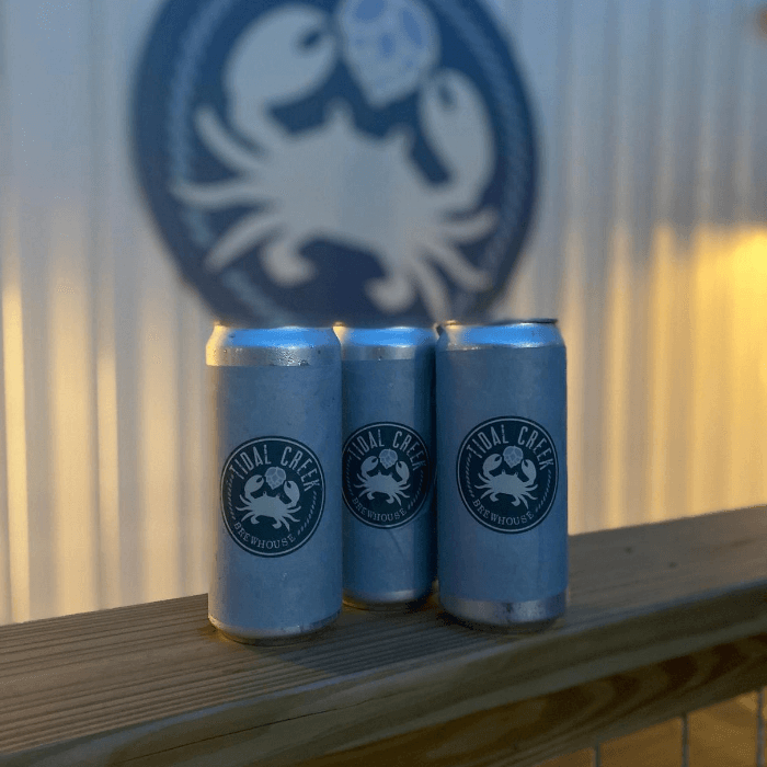 tidal creek brewhouse beer cans